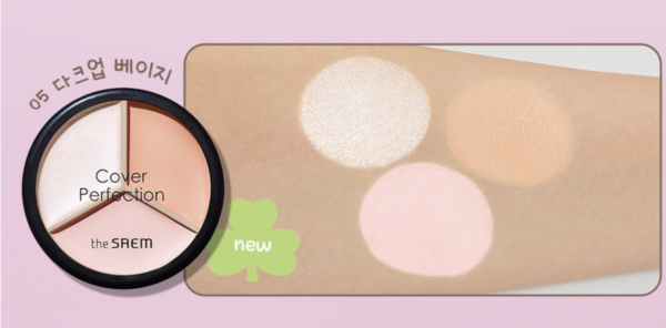 The Saem Cover Perfection Triple Pot Concealer [#4 #5] - Image 12
